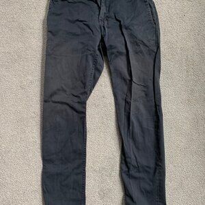 Feltraiger Selvege Cotton Chino Navy Mens 32 Made in USA